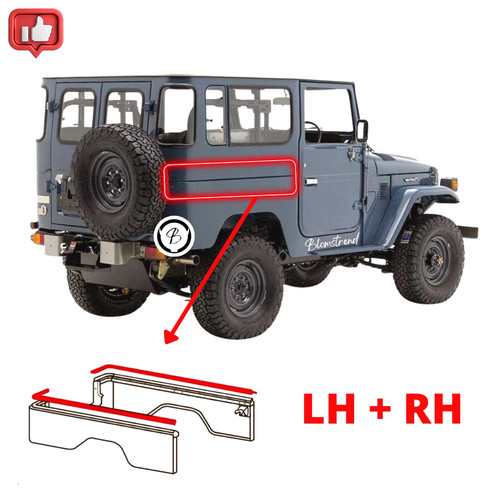 Pair toyota land cruiser - cruiser, fj40