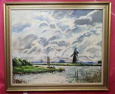 Oil Painting on Canvas Norfolk