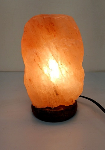 Himalayan salt lamp natural - lamp,