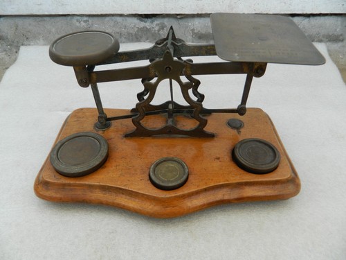 Antique postal scales - postal, +