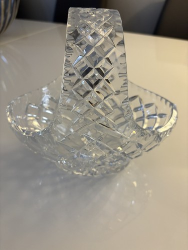 Lead crystal basket - lead,