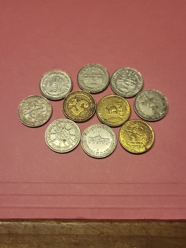 10pcs cent riverboat mid - cent,