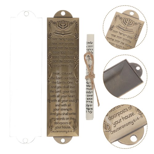 Jewish door mezuzah - door, with