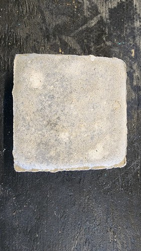 Paver stone rock driveway - rock,
