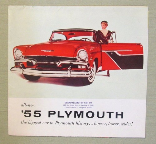 Original1955 plymouth sales - original1955,
