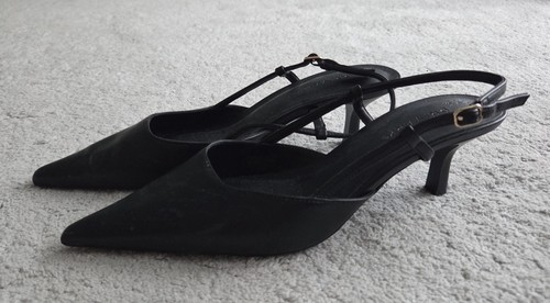 Primark ladies black pointed - black,