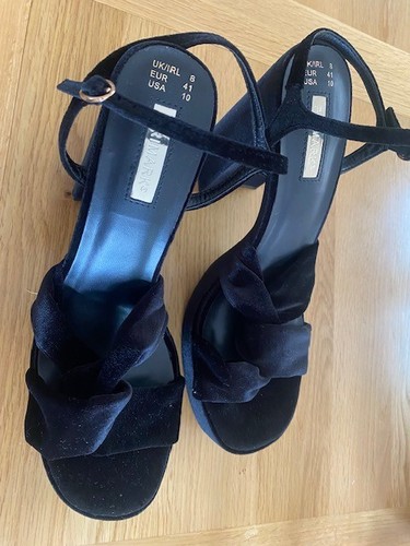 Primark black platform - black,