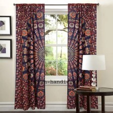 Indian Mandala Curtain Cotton