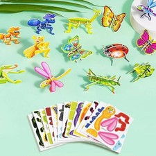 25Pcs Educational 3D Cartoon