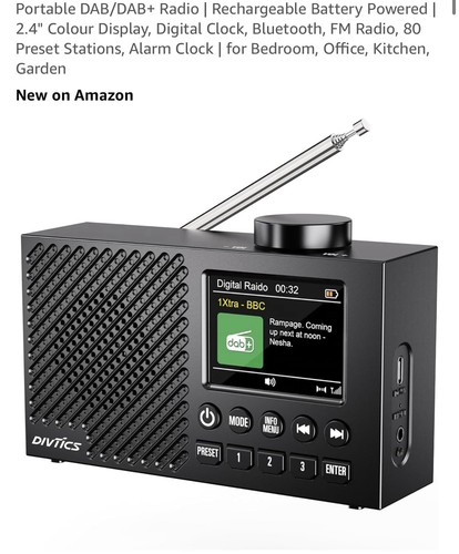 Portable dab - portable, dab/dab+radio