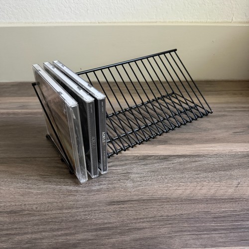 Black wire storage rack - 20, cd