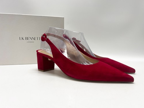 Bennett red suede womens - lk,