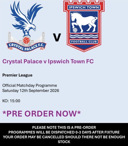 Crystal palace ipswich town - crystal,