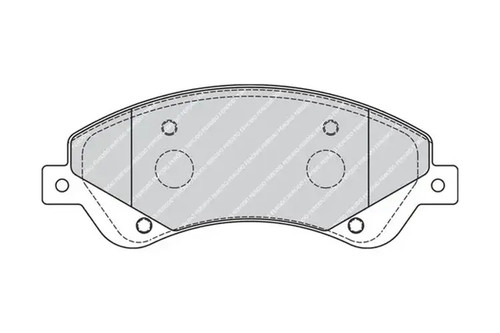Brake pads fvr1929 ferodo for - brake,
