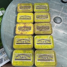 10 x Old tobacco Tins -