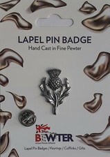 Scottish THISTLE Flower Pewter