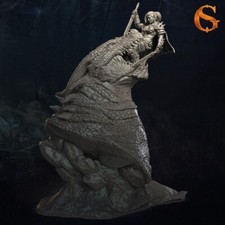 Miniature large fantasy bust