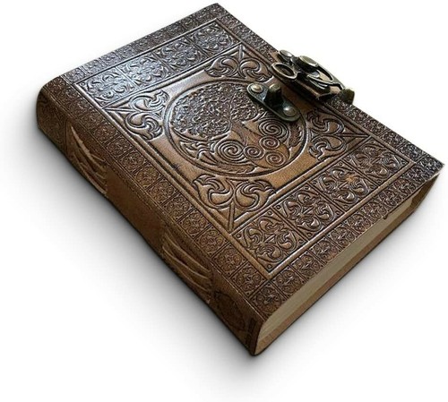 Handmade leather tree life - leather, of
