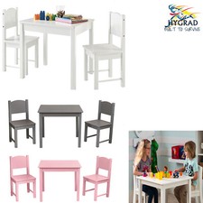 KIDS CHILDRENS TABLE AND 2