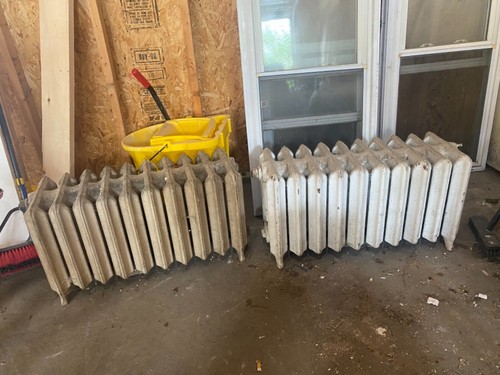 Wow set 2 steamed radiators - wow!!!,