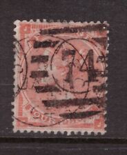Queen Victoria 1862 4d Red, small letters Hairlines  SG 81 cat £175    CJ