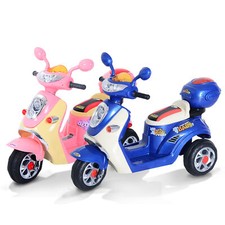 Electric Ride on Toy Car Kids Motorbike Children Motorcycle Tricycle Safe 6V