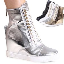 Women Wedge Ankle Boots