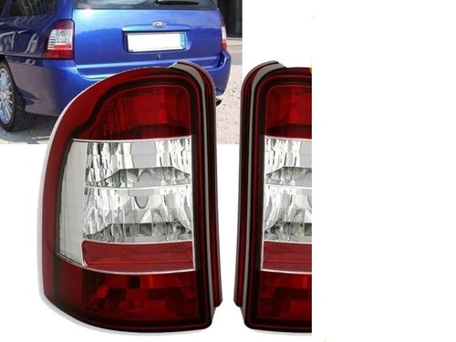 Crystal clear rear lights - crystal, for