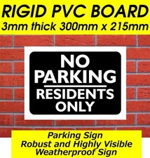  NO PARKING RESIDENTS ONLY