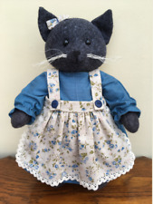 Sewing Pattern Toy Pussy Cat & clothes cute stuffed ktty teddy bear Kitten 32cm