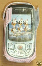 Samsung D500 Pink mobile phone