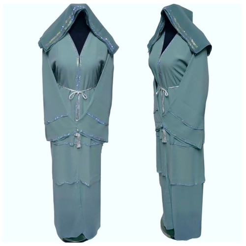 Women open front - open, chiffon
