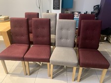 Set of 8 Dining Upholstered