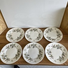 Ridgway Royal Adderley "Arcadia" Set Of 6 Tea/Side Plates 16cm Diameter