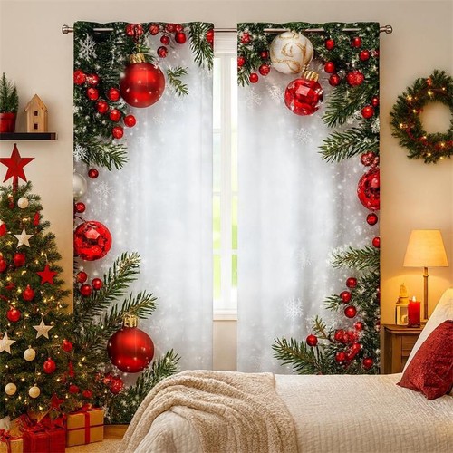 Christmas ball holiday printed - christmas,