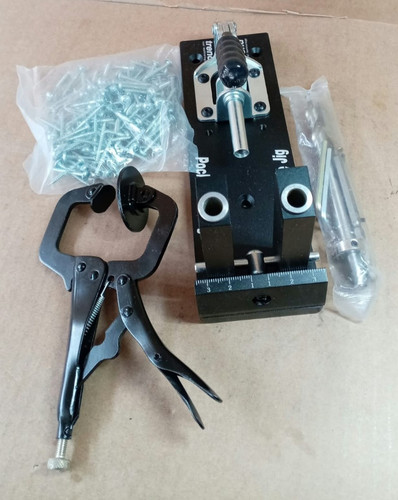 Pocket hole jig kit dual - hole,