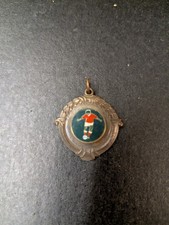 Vintage Retro 1950s School Football Medal