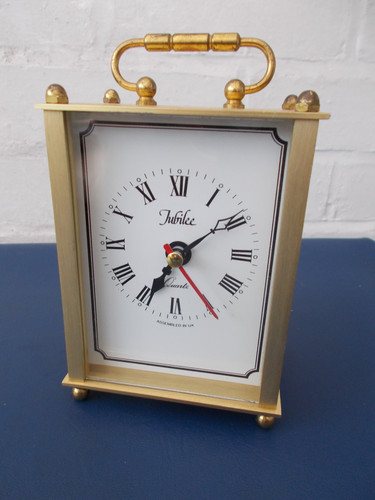 Jubilee carriage clock - jubilee,