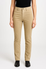 Ladies beige corduroy - ladies, trousers