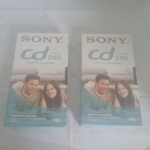 Blank sony vhs video - blank,