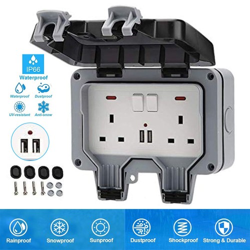 Outdoor socket ip66 - outdoor,