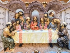 3d The Last Supper Jesus Wall