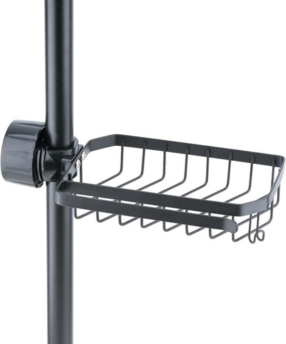 Stainless steel shower - stainless, caddy
