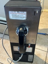 Vintage Pay Phone Public Real Gladwin 80s Quarter Coin Student Depth # RARE