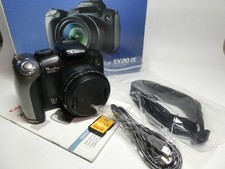 Canon PowerShot SX20 IS 20x Zoom 12MP Tested Boxed Digital Camera & 8GB SD *READ