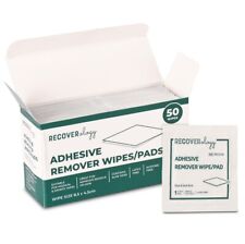 Adhesive Remover Wipes | Pack of 50 Sachets | Helps Remove Medical & Sports Tape