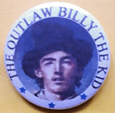25mm Badge of The Outlaw Billy