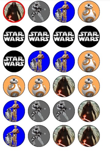 Star wars edible cupcake - ,