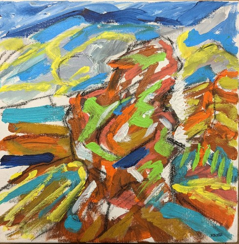Ladram bay sea - sea, stack