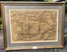 HMS Victory Signed Framed